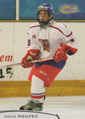 Roupec David 08-09 OFS Plus Reprezentace ČR U-17 #5