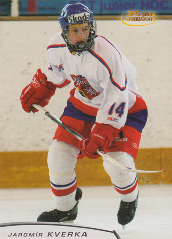 Kverka Jaromír 08-09 OFS Plus Reprezentace ČR U-17 #10