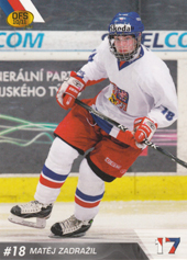 Zadražil Matěj 10-11 OFS Plus Reprezentace ČR U-17 #17
