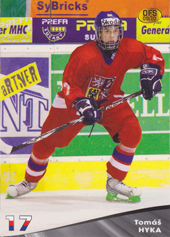 Hyka Tomáš 09-10 OFS Plus Reprezentace ČR U-17 #19