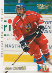 Kovář Jan 07-08 OFS Plus Reprezentace ČR U-18 #9