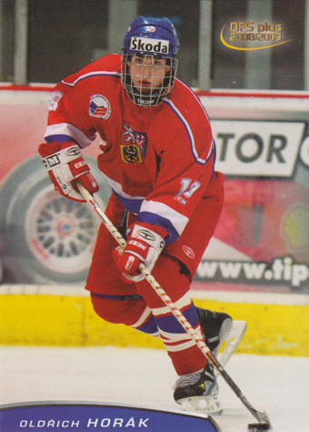 Horák Oldřich 08-09 OFS Plus Reprezentace ČR U-18 #17