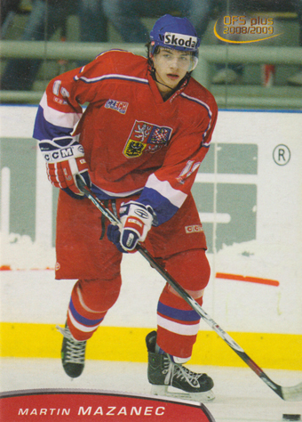 Mazanec Martin 08-09 OFS Plus Reprezentace ČR U-20 #12