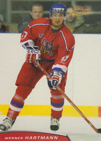 Hartmann Werner 08-09 OFS Plus Reprezentace ČR U-20 #21