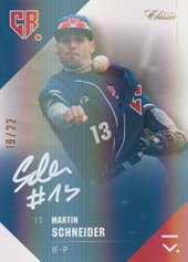 Schneider Martin 2020 OFS Classic Czech Baseball Authentic Signature #MA-S