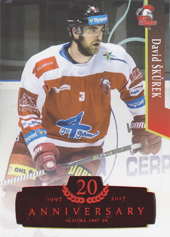 Škůrek David 17-18 OFS Classic Retro Red #146