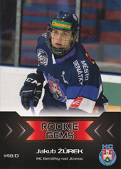 Žůrek Jakub 18-19 Premium Cards Rookie Gems #RC-09