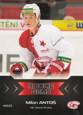 Antoš Milan 18-19 Premium Cards Rookie Gems #RC-13