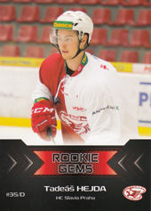 Hejda Tadeáš 18-19 Premium Cards Rookie Gems #RC-15