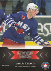 Čejka Jakub 18-19 Premium Cards Rookie Gems #RC-18