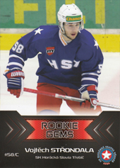 Střondala Vojtěch 18-19 Premium Cards Rookie Gems #RC-19