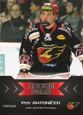 Antoníček Petr 18-19 Premium Cards Rookie Gems #RC-29