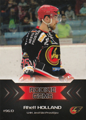 Holland Rhett 18-19 Premium Cards Rookie Gems #RC-30