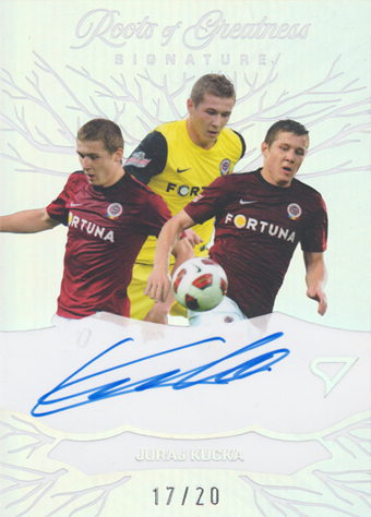 Kucka Juraj 24-25 Chance Liga Roots of Greatness Silver Auto #RGS-JK