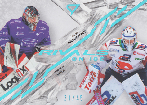 Novotný Will 24-25 Tipsport Extraliga Rivals on Ice Blue Glacier #RI-16