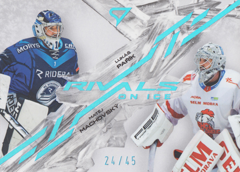 Pařík Machovský 24-25 Tipsport Extraliga Rivals on Ice Blue Glacier #RI-17