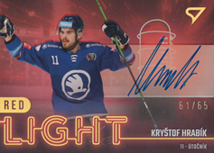 Hrabík Kryštof 22-23 Tipsport Extraliga Red Light Auto #RLS-KH