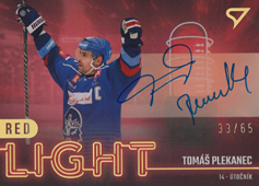 Plekanec Tomáš 22-23 Tipsport Extraliga Red Light Auto #RLS-TP