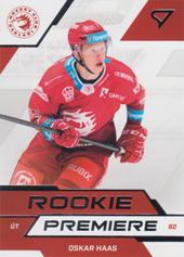 Haas Oskar 22-23 Tipsport Extraliga Rookie Premiere #RP-10