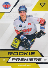 Hail Matouš 22-23 Tipsport Extraliga Rookie Premiere #RP-13