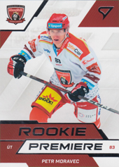 Moravec Petr 22-23 Tipsport Extraliga Rookie Premiere #RP-16