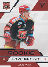 Pajer Lukáš 22-23 Tipsport Extraliga Rookie Premiere #RP-17