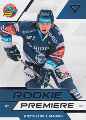 Maciaś Krzysztof 22-23 Tipsport Extraliga Rookie Premiere #RP-22