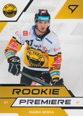 Berka Marek 22-23 Tipsport Extraliga Rookie Premiere #RP-26