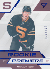 Vitouch Michal 22-23 Tipsport Extraliga Rookie Premiere Limited #RP-12