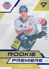 Hail Matouš 22-23 Tipsport Extraliga Rookie Premiere Limited #RP-13