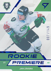 Závora Jan 22-23 Tipsport Extraliga Rookie Premiere Limited #RP-15