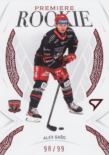 Gašo Alex 25-26 Tipsport Extraliga Rookie Premiere Red #RP-02