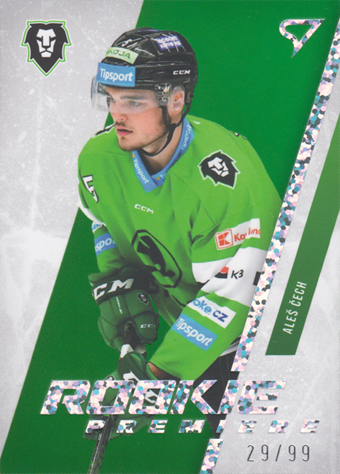 Čech Aleš 23-24 Tipsport Extraliga Rookie Premiere Showtime #RP-06