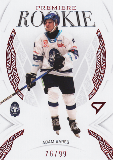 Bareš Adam 25-26 Tipsport Extraliga Rookie Premiere Red #RP-08