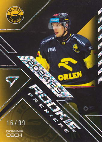 Čech Dominik 24-25 Tipsport Extraliga Rookie Premiere Limited #RP-15