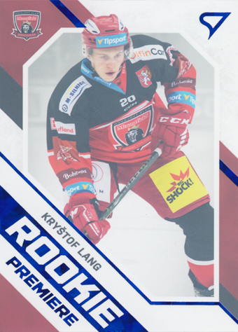 Lang Kryštof 21-22 Tipsport Extraliga Rookie Premiere Limited #RP-17