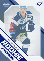 Fajmon Patrik 21-22 Tipsport Extraliga Rookie Premiere Limited #RP-22