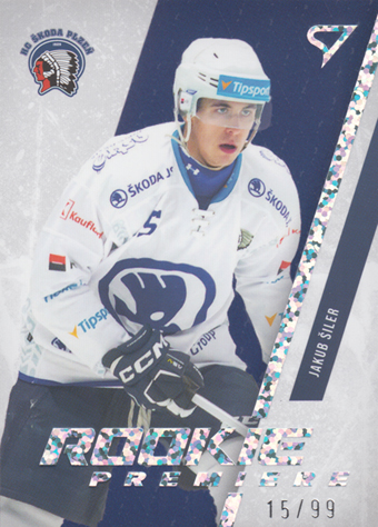 Šiler Jakub 23-24 Tipsport Extraliga Rookie Premiere Showtime #RP-25