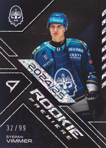 Vimmer Štěpán 24-25 Tipsport Extraliga Rookie Premiere Limited #RP-27