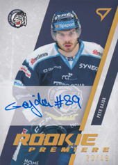 Gajda Petr 23-24 Tipsport Extraliga Rookie Premiere Auto #RPS-PG
