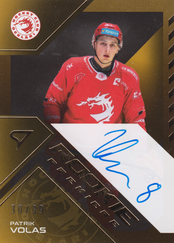 Volas Patrik 24-25 Tipsport Extraliga Rookie Premiere Auto #RPS-PV