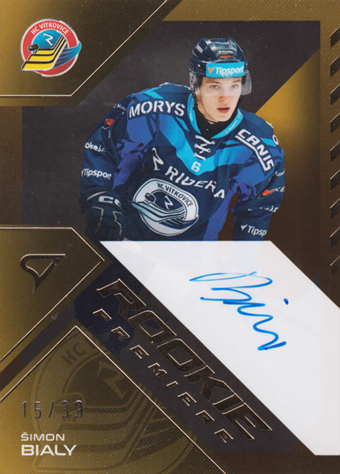 Bialy Šimon 24-25 Tipsport Extraliga Rookie Premiere Auto #RPS-SB