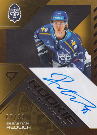 Redlich Sebastián 24-25 Tipsport Extraliga Rookie Premiere Auto #RPS-SR