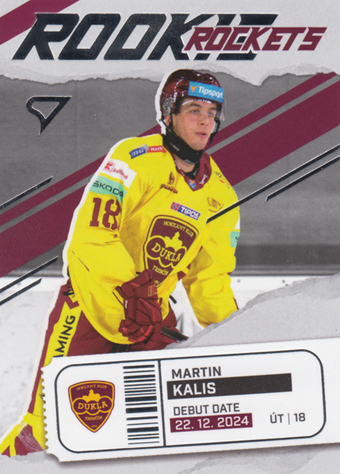 Kalis Martin 25-26 Tipsport Liga Rookie Rockets #RR-06