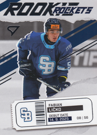 Ličko Fabian 25-26 Tipsport Liga Rookie Rockets #RR-07