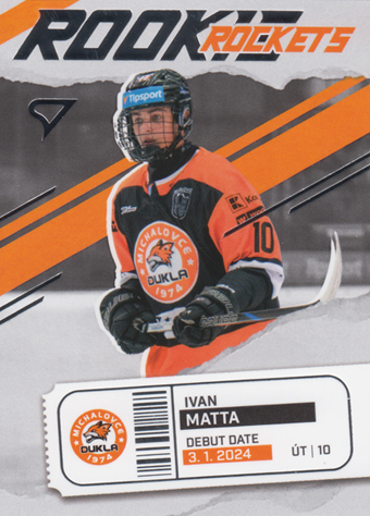 Matta Ivan 25-26 Tipsport Liga Rookie Rockets #RR-08