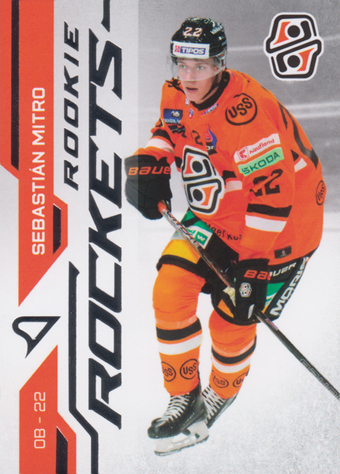 Mitro Sebastián 24-25 Tipos Extraliga Rookie Rockets #RR-14