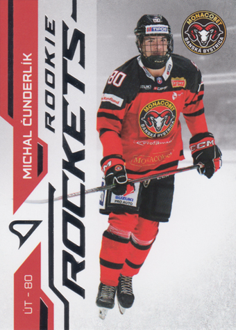 Čunderlík Michal 24-25 Tipos Extraliga Rookie Rockets #RR-18