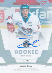 Žiak Adam 2020 All Star Edition Tipsport Liga Rookie Update Auto #RU1