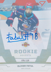 Fatul Oliver 19-20 Tipsport Liga Rookie Rockets Auto #R02
